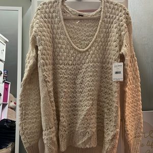 NWT Free people oversized sweater